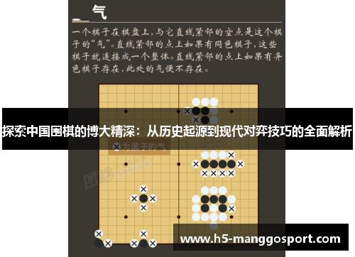 探索中国围棋的博大精深：从历史起源到现代对弈技巧的全面解析